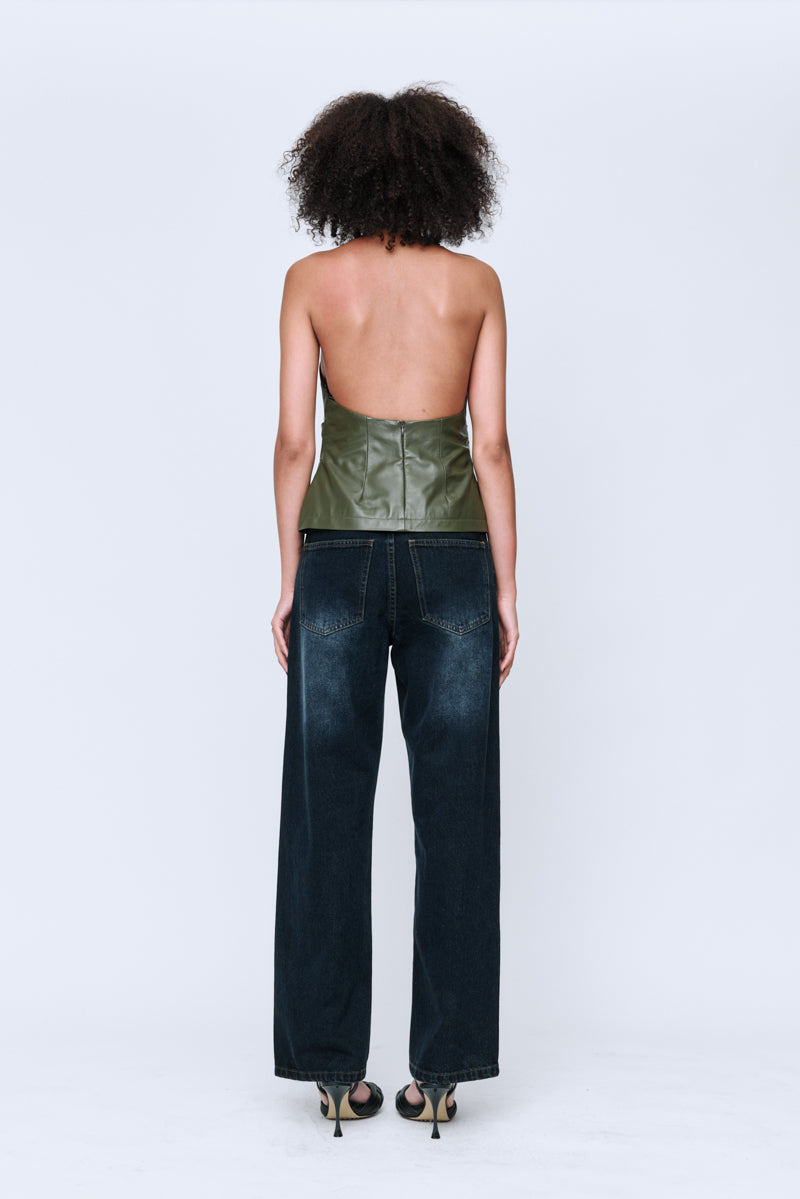 Max Leather Top
