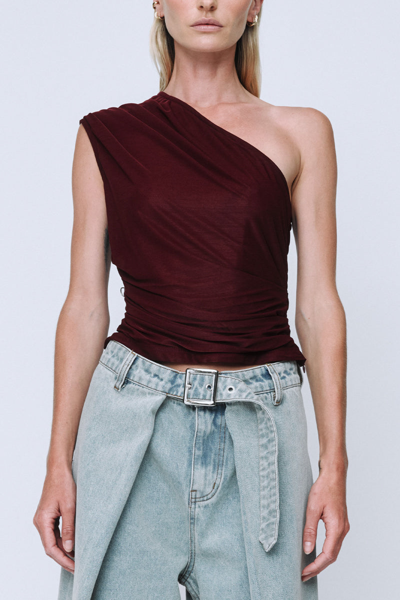 Eva One Shoulder Top