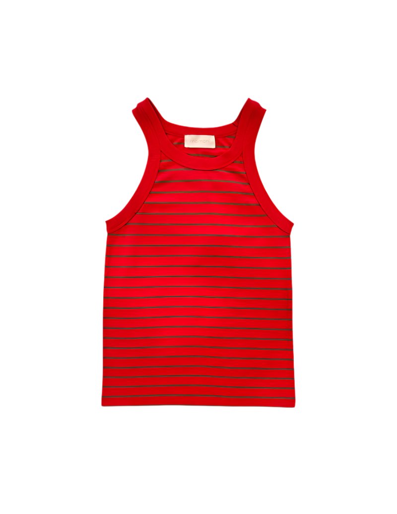 Antea Striped Cotton Tank