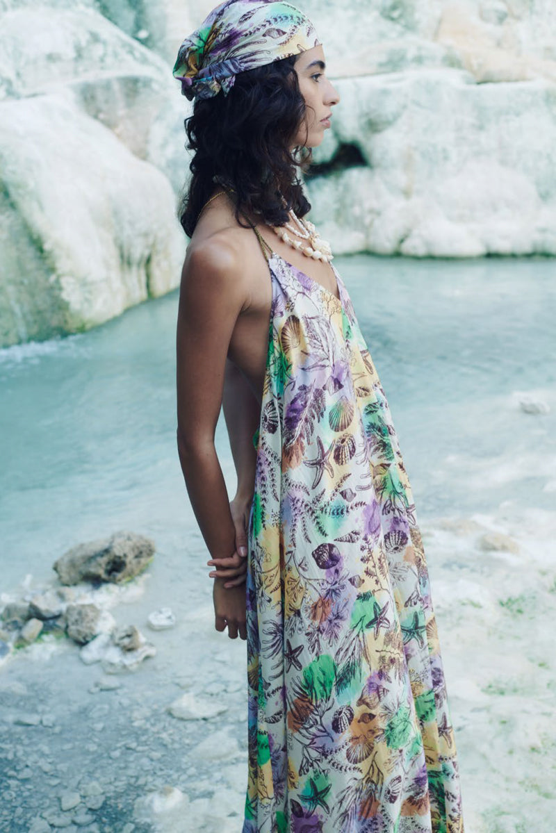Mon Plaisir Silk Maxi Dress