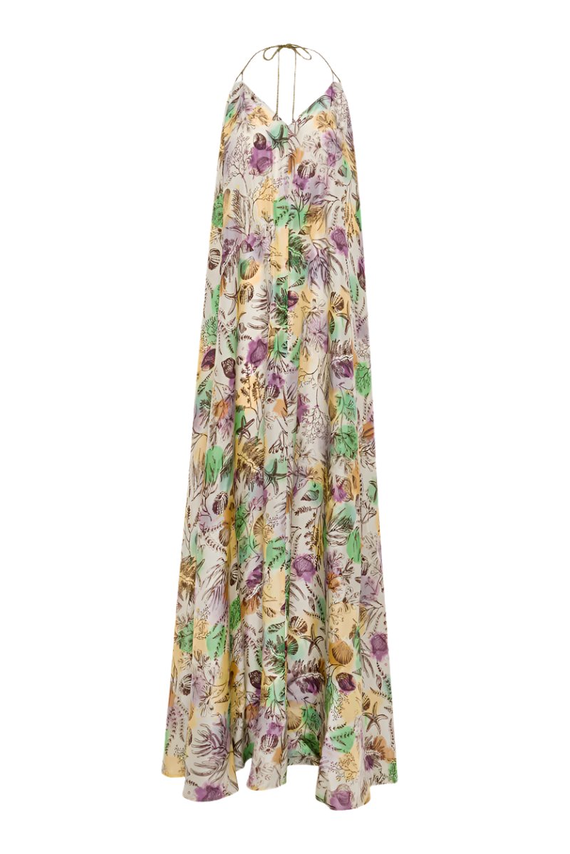 Mon Plaisir Silk Maxi Dress