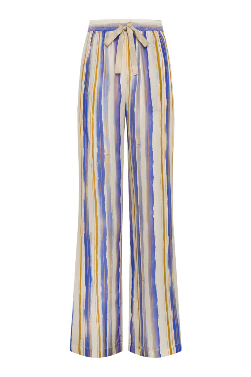 Boone Silk Striped Pant