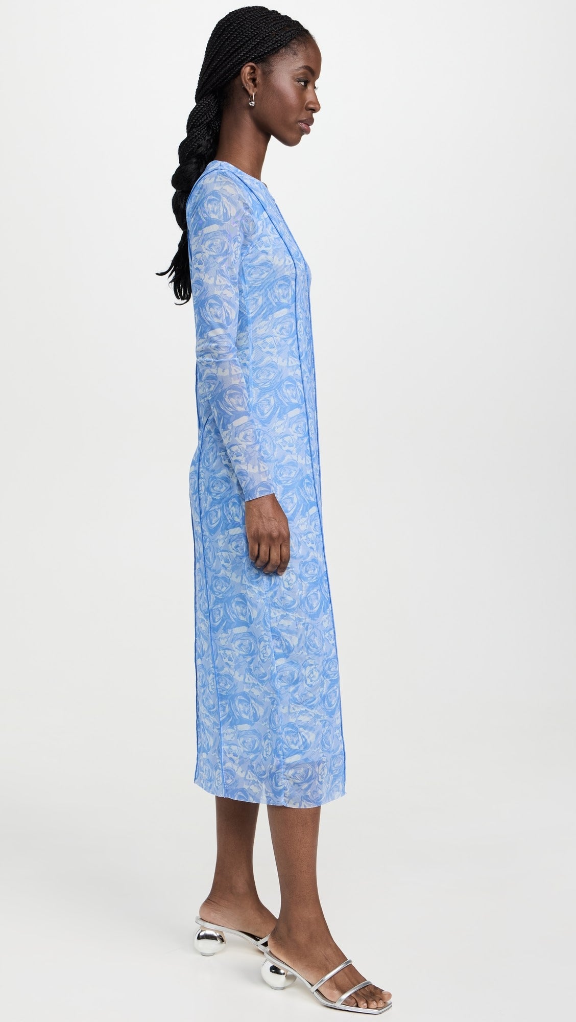 Janti Mesh Midi Dress