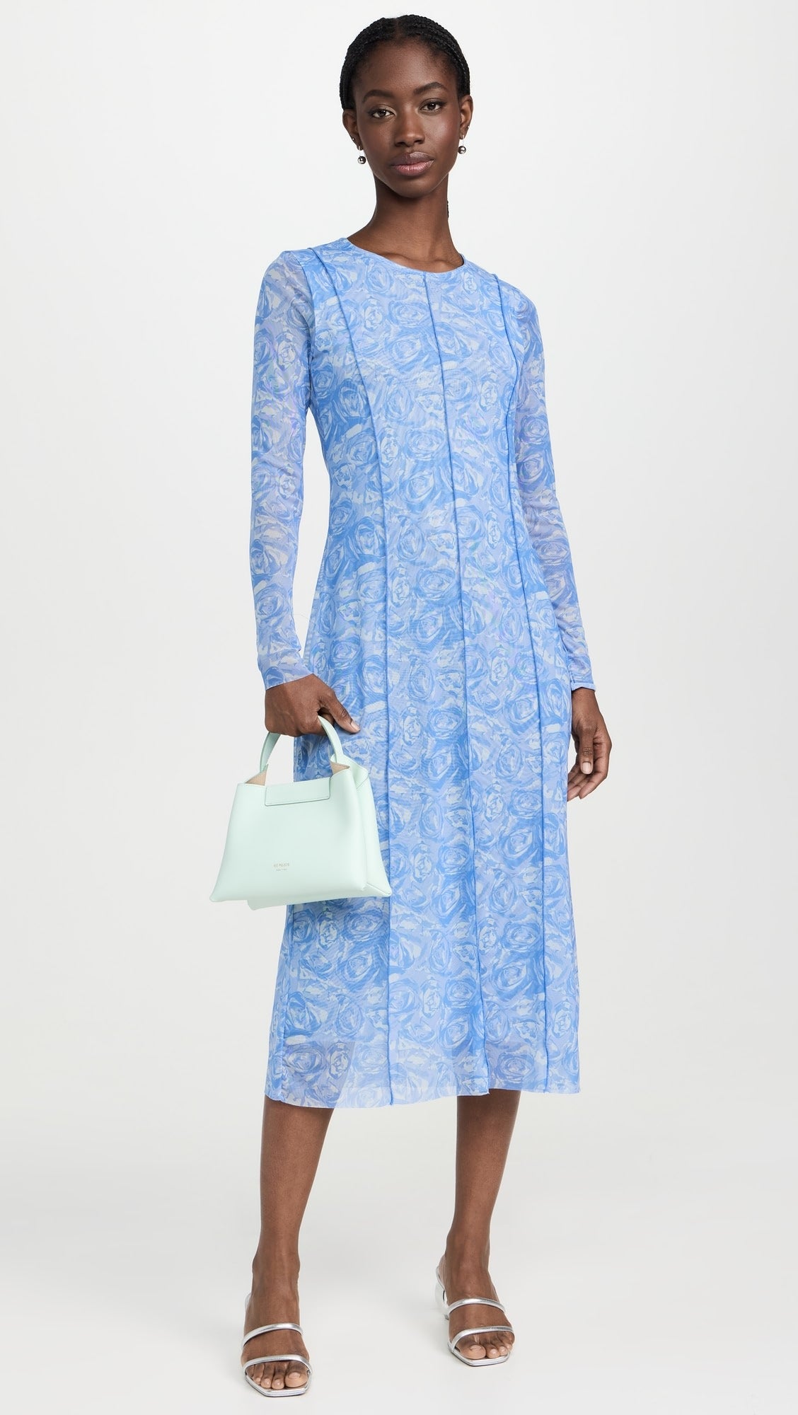 Janti Mesh Midi Dress