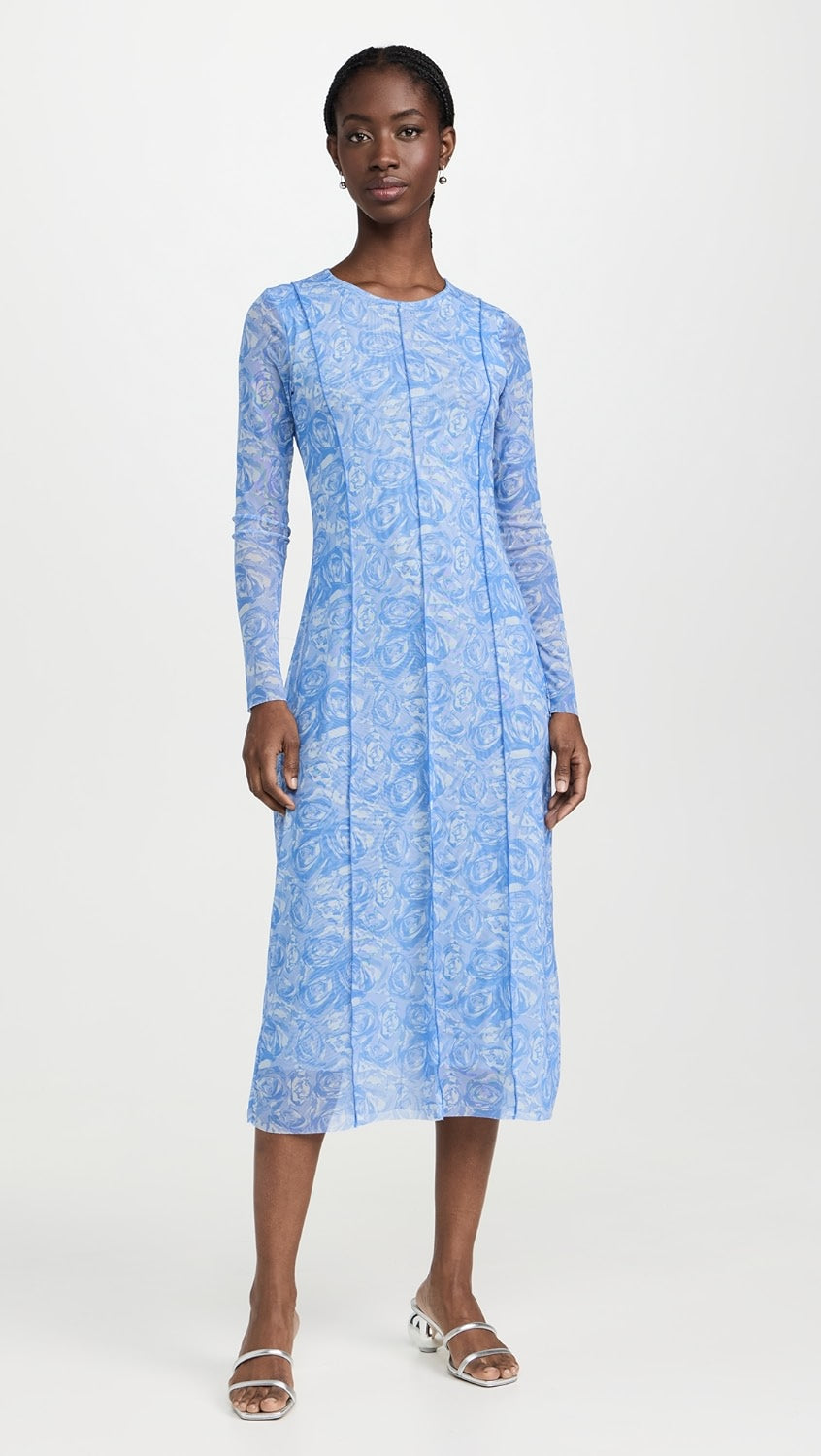 Janti Mesh Midi Dress