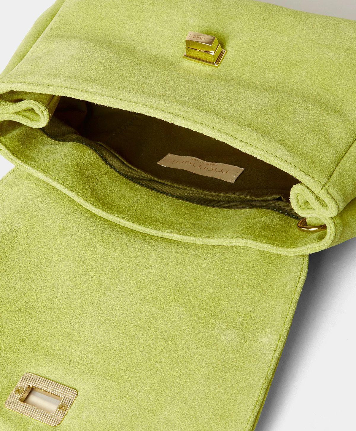 Petit Flore Suede Leather Bag