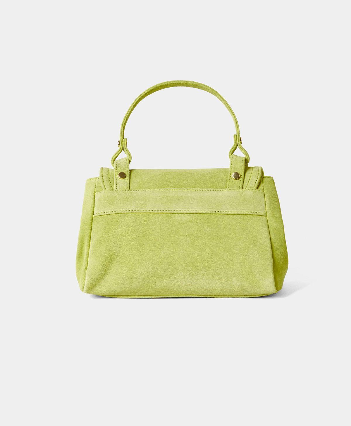 Petit Flore Suede Leather Bag