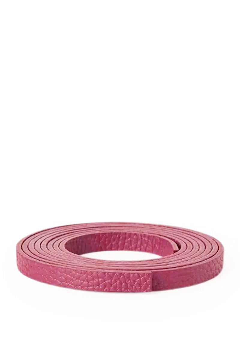 Magnolia Leather Belt Magenta