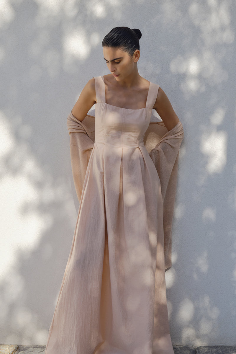 Llenya Technic Cotton Dress