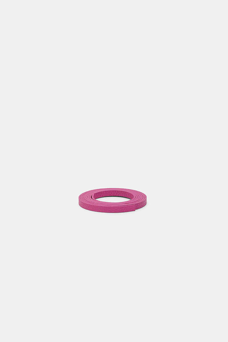 Magnolia Leather Belt Magenta