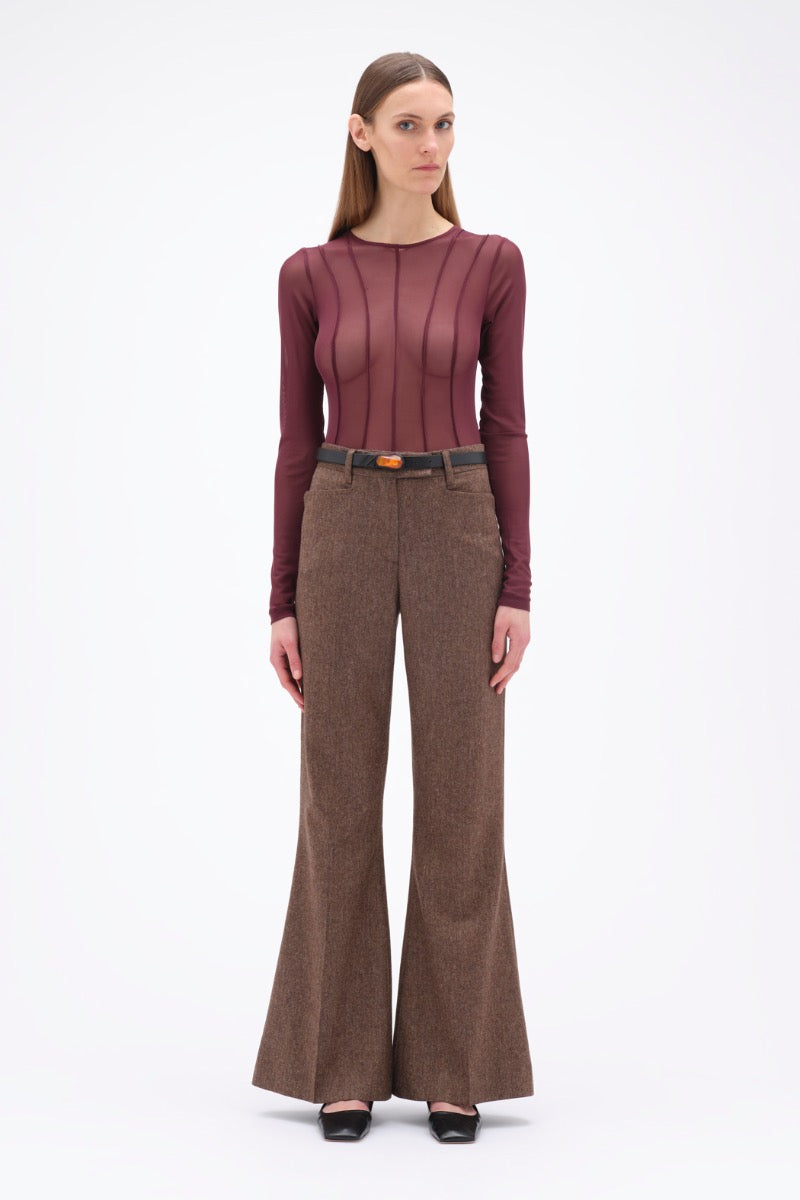 Bodysuit With Cutlines Winetasting