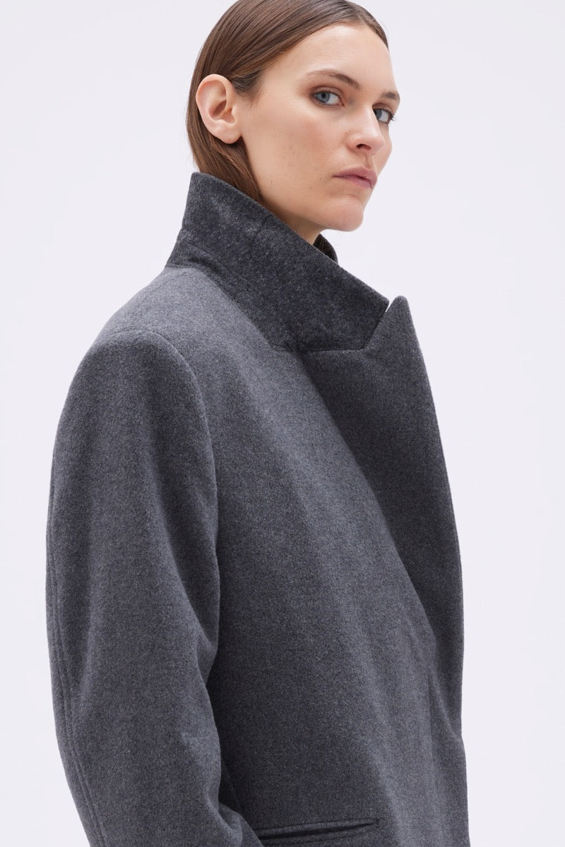 Heavy Wool Long Coat