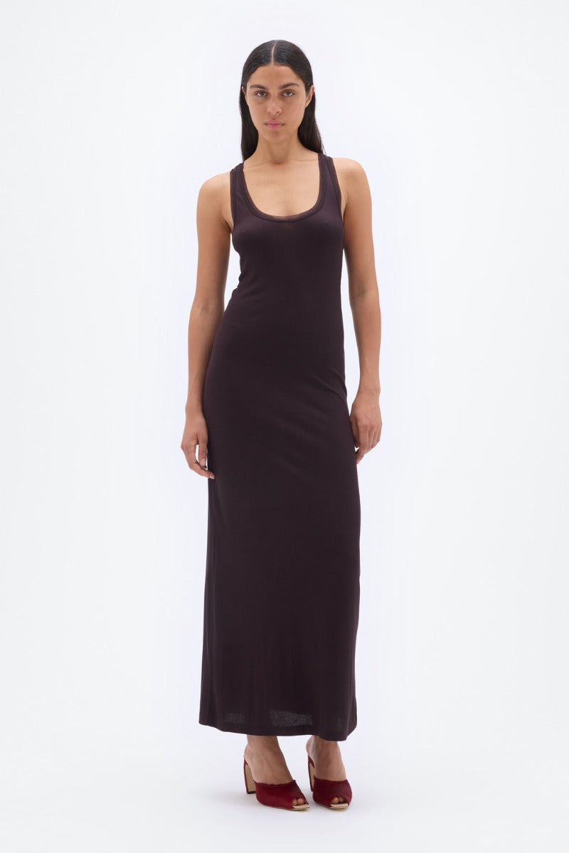Mesh Trim Dress