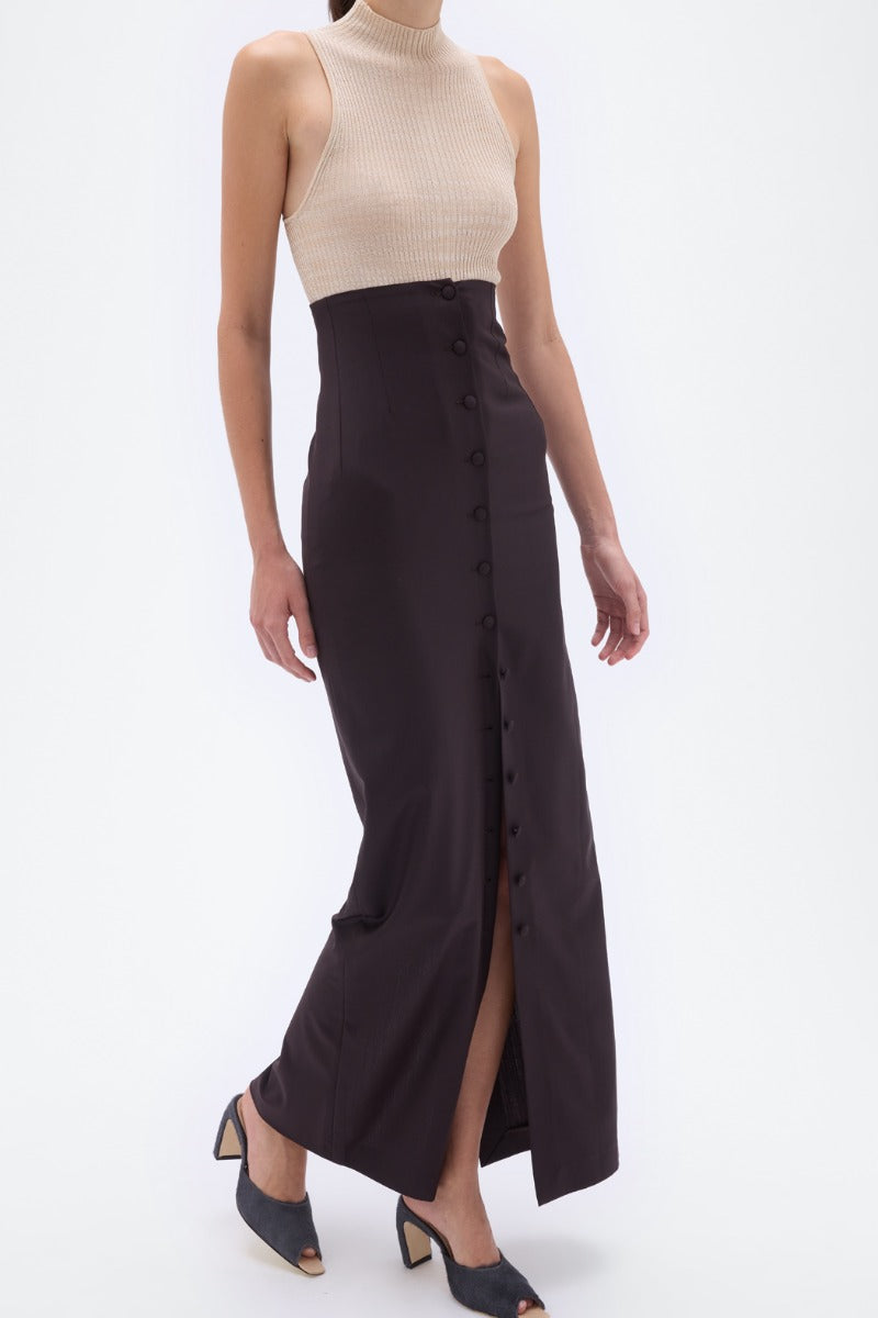 High Waisted Pencil Skirt