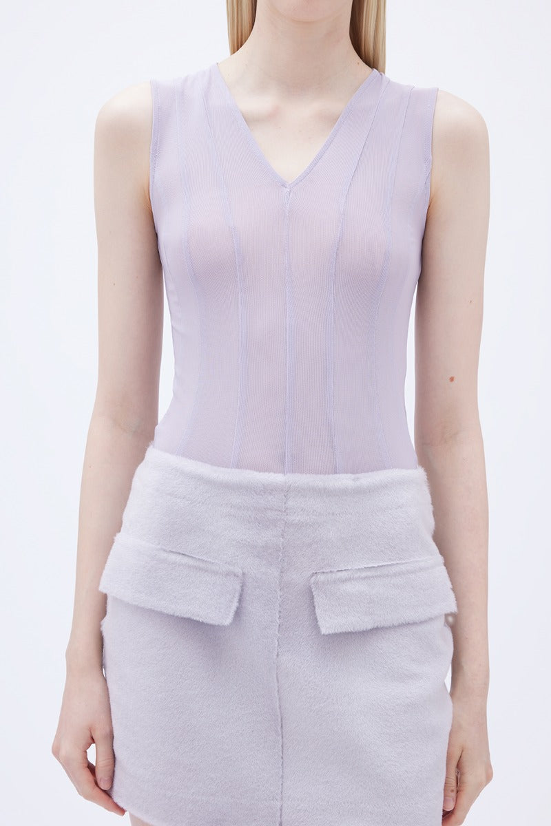 Bodysuit With Cutlines