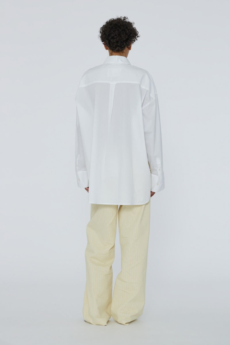 Poplin Oversized Shirt White