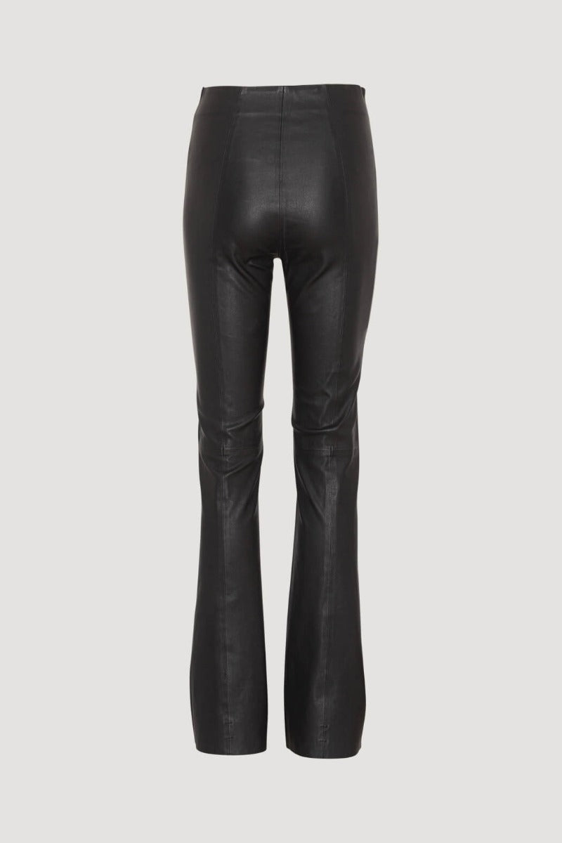 Stretch Leather Pants