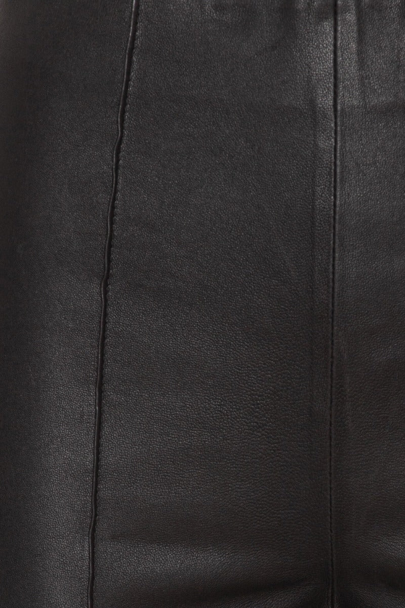 Stretch Leather Pants
