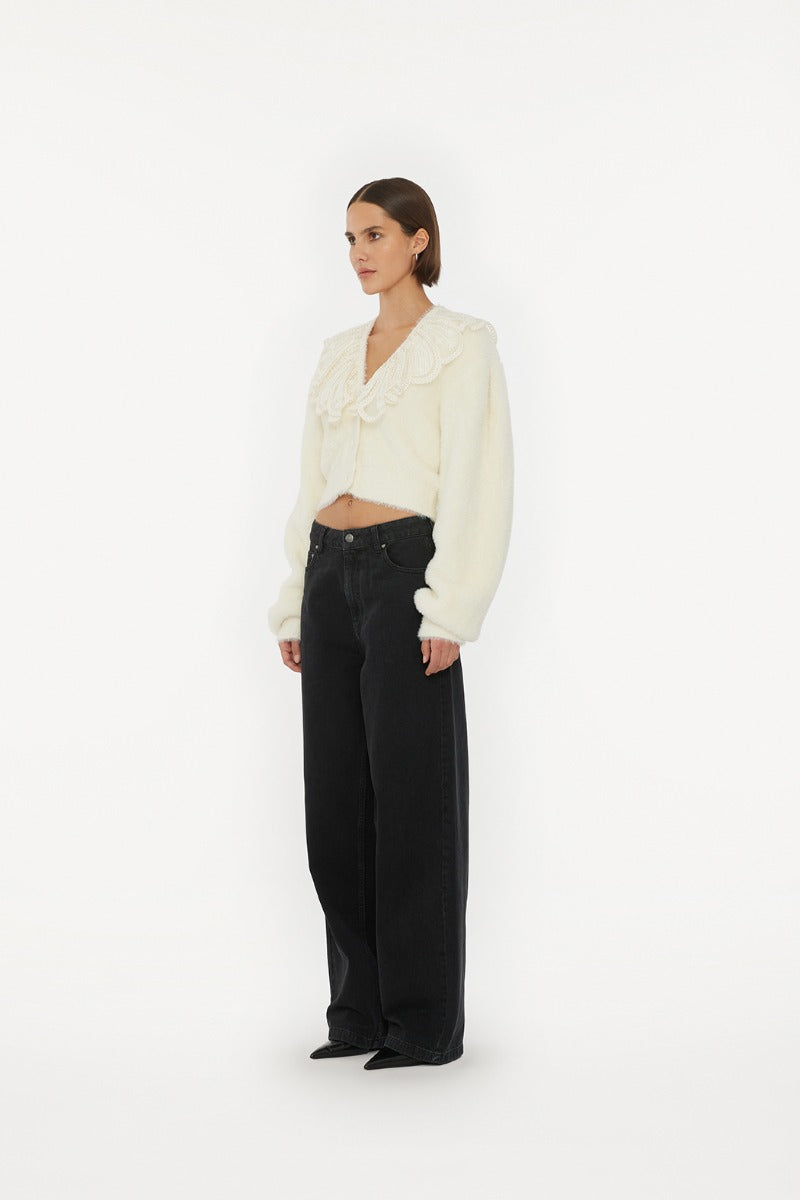 Wide Leg 5 Pocket Jeans