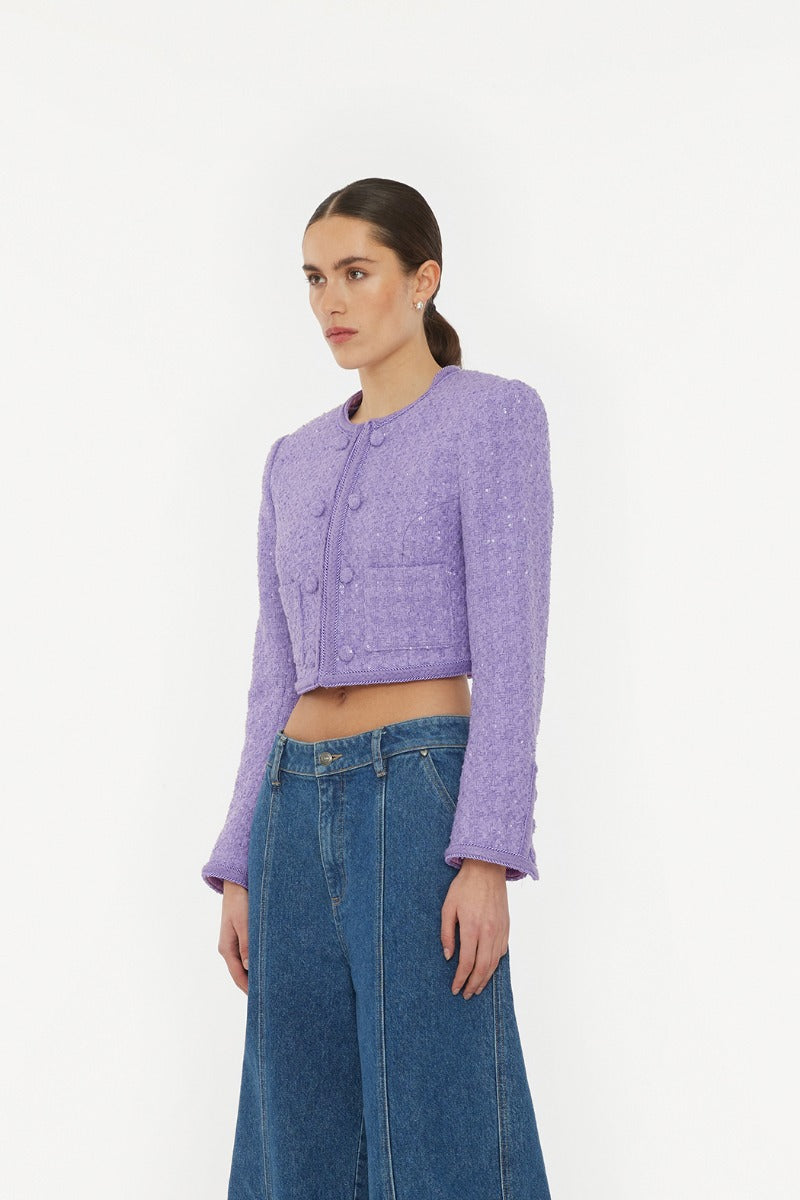 Boucle Crop Jacket
