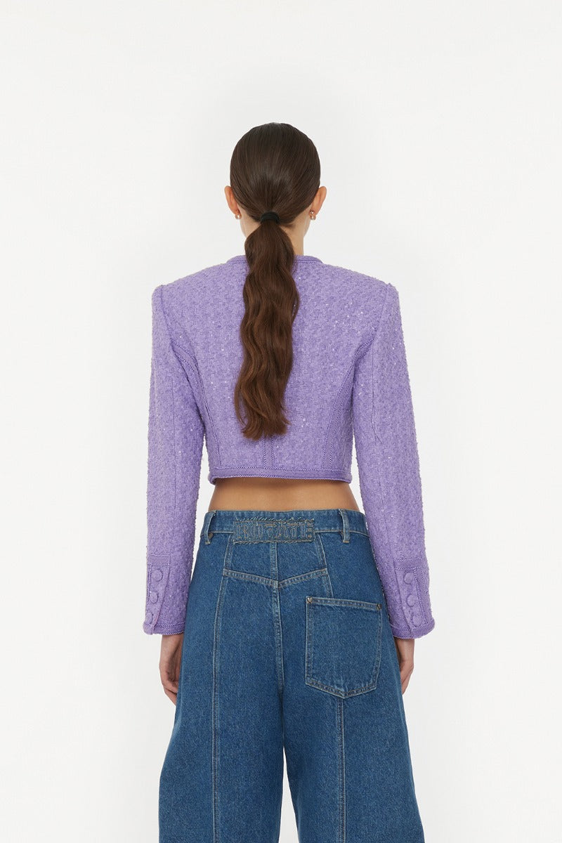 Boucle Crop Jacket