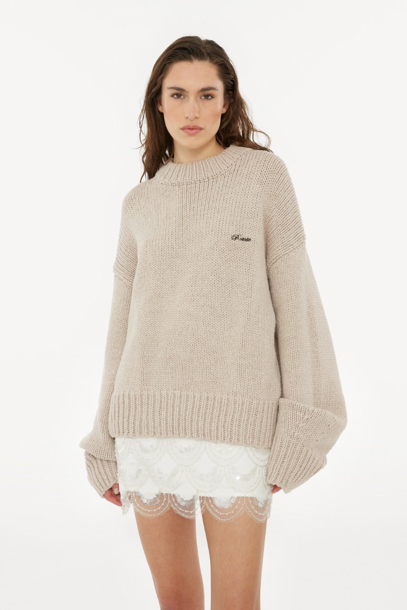 Knit Crewneck Sweater