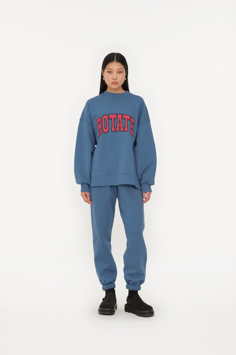 Heavy Sweatpants Blue Horizon