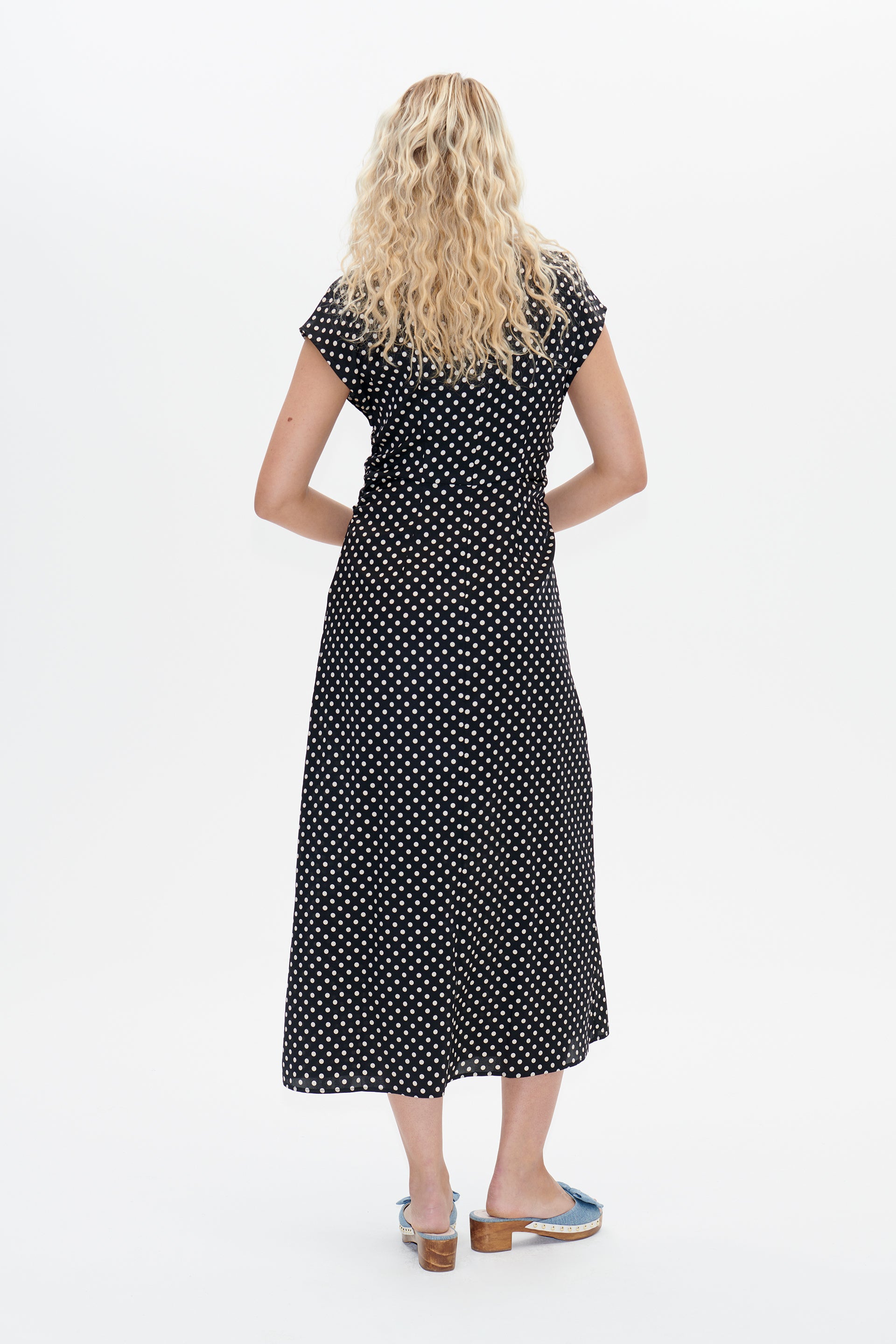 Akeyla Midi Spot Dress