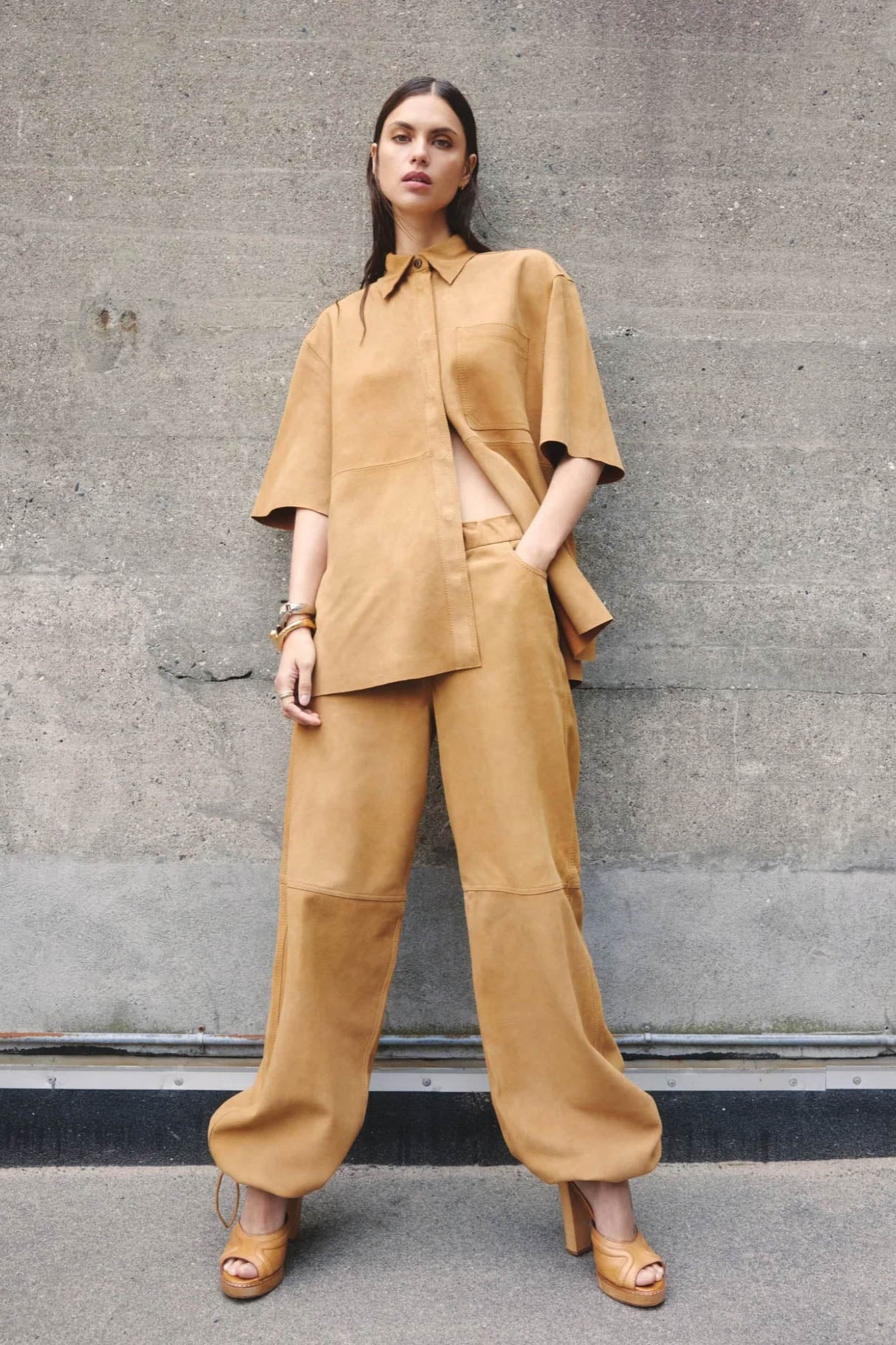 Aladdin Light Suede Shirt