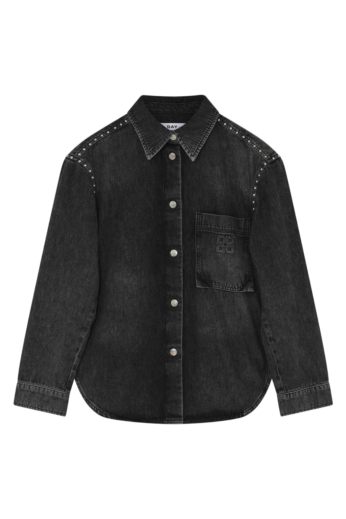 Clothide Embellished Denim Shirt