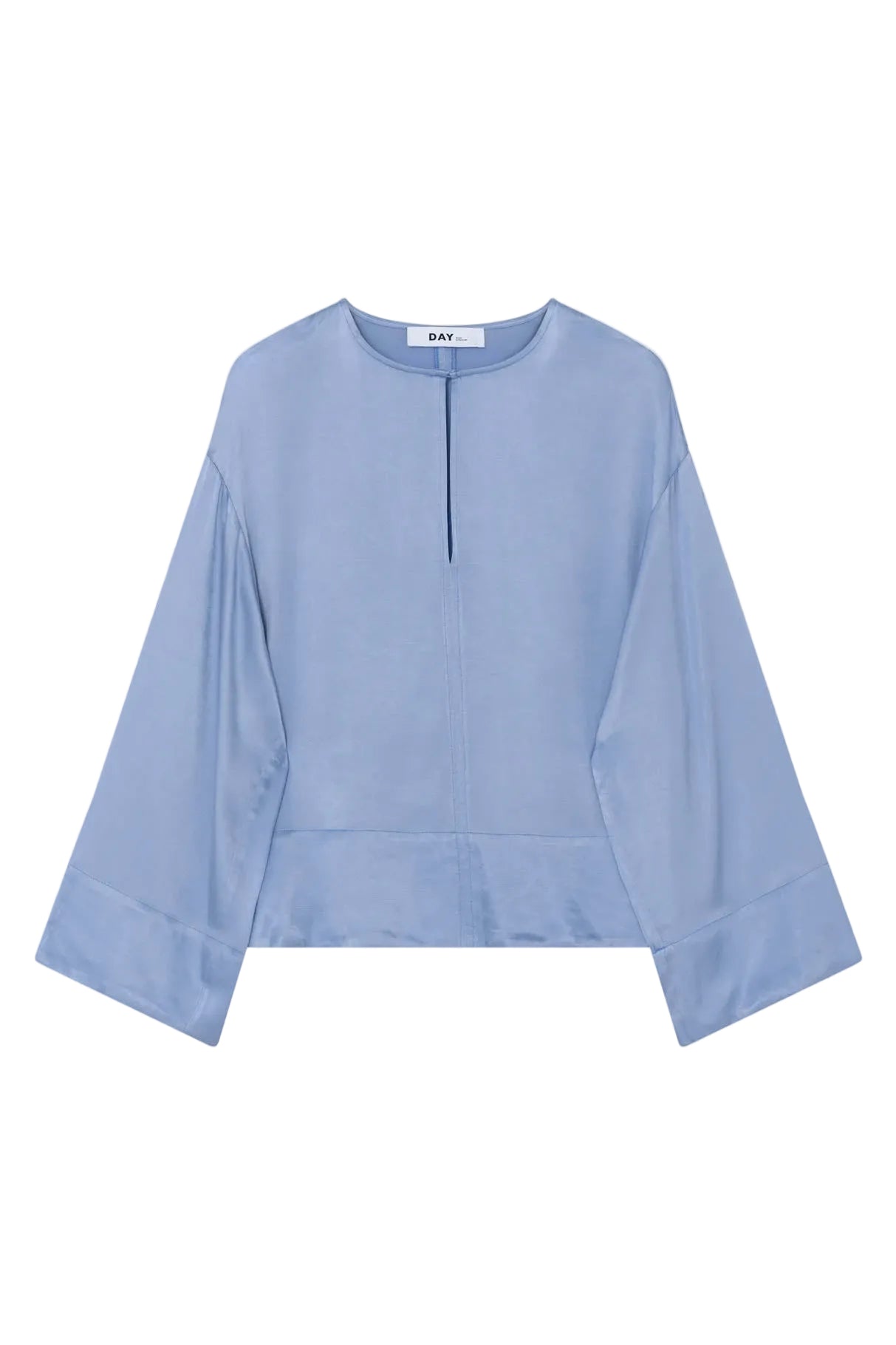 Davies Silk Touch Blouse Brunerra Blue