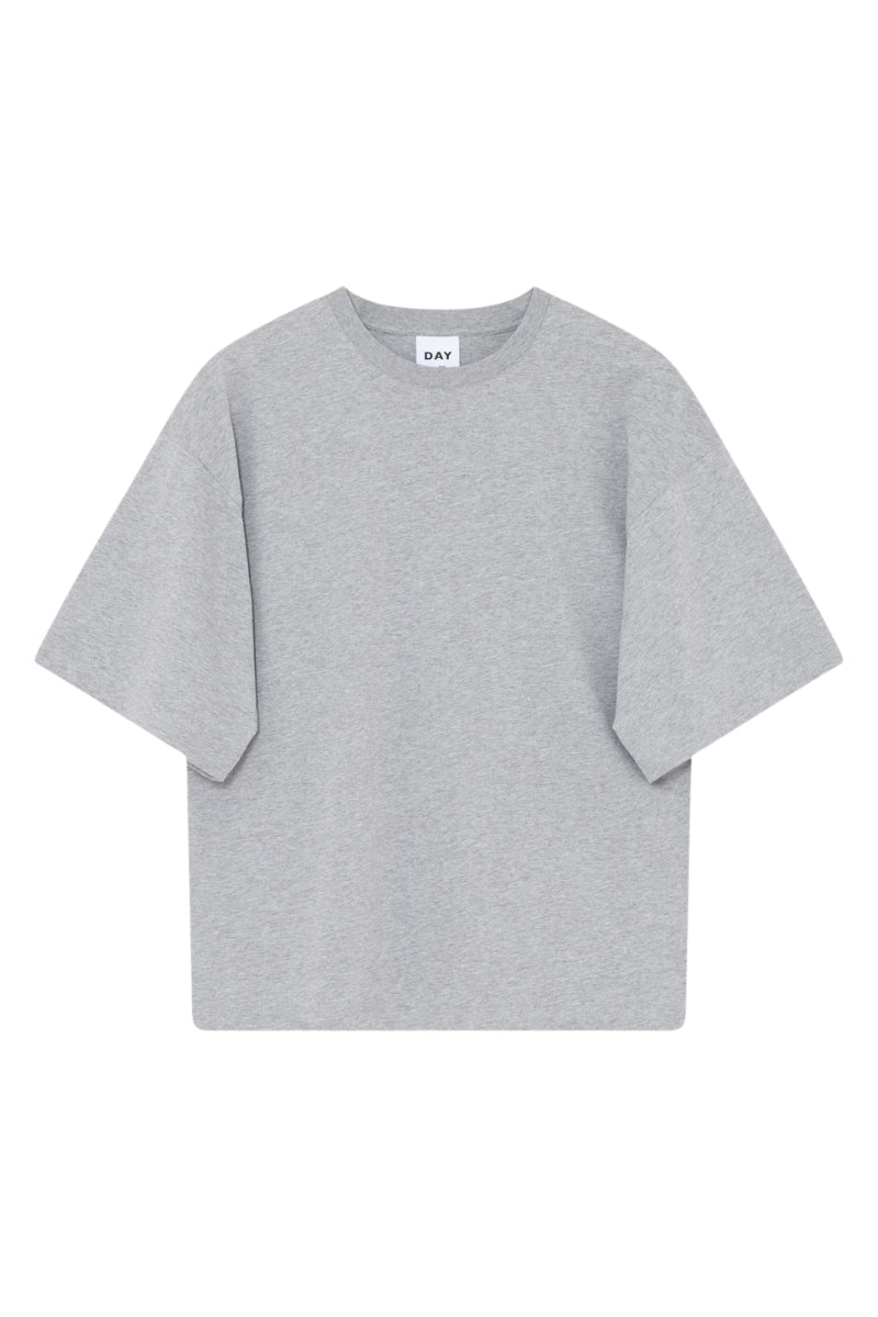 Drew Heavy Jersey T-Shirt Grey