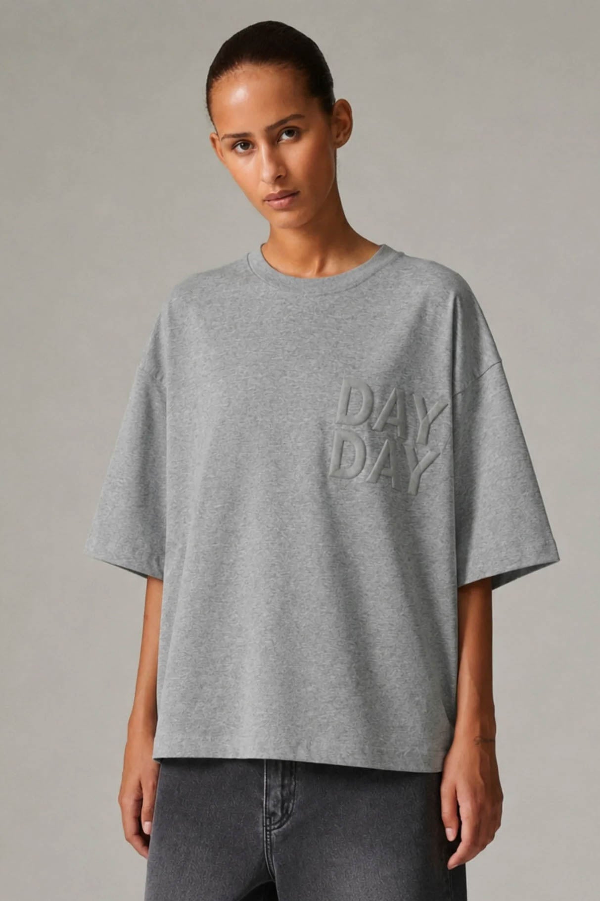Drew Embroidery Heavy Jersey T-Shirt