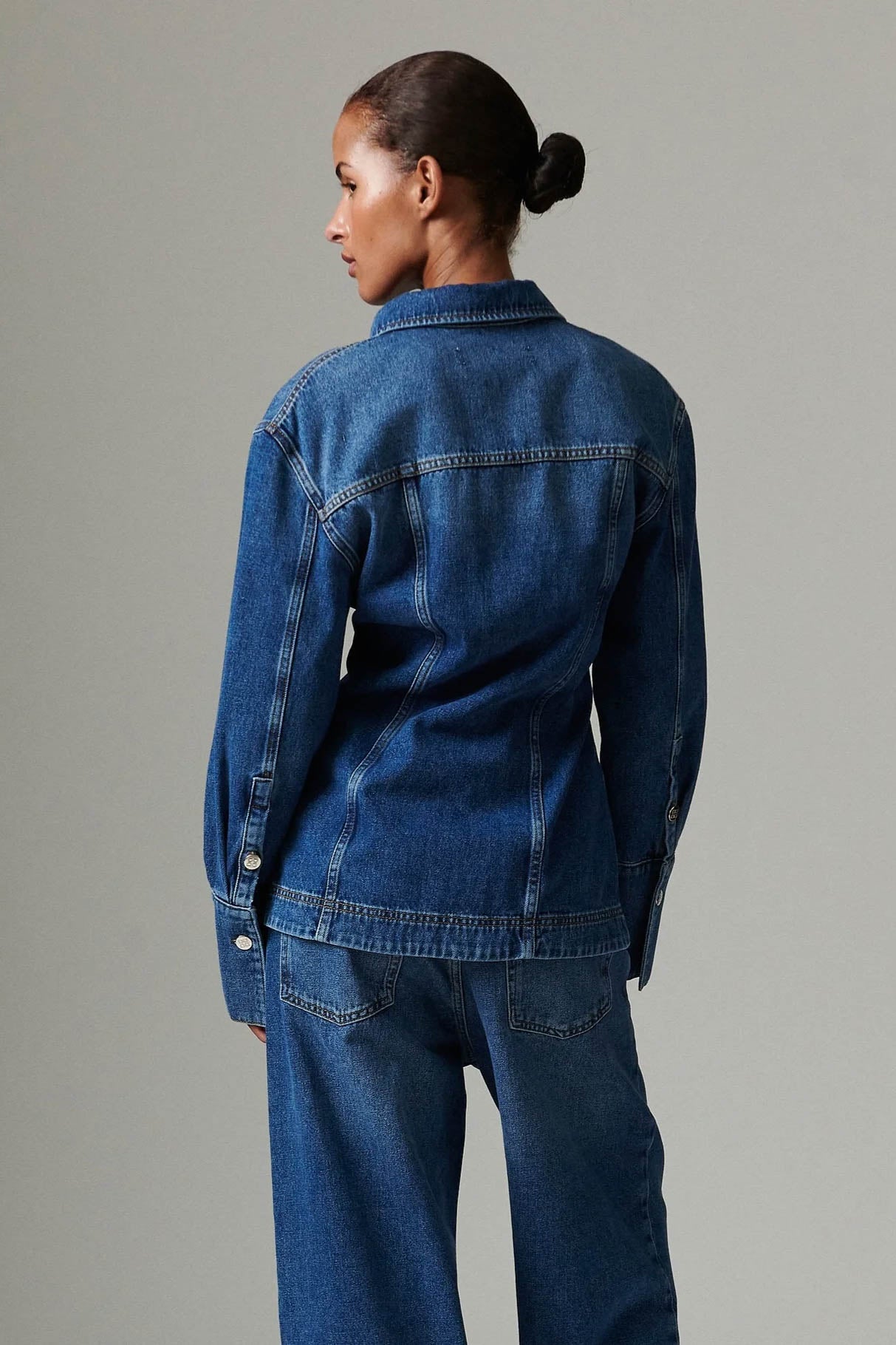Ludmilla Denim Shirt Jacket