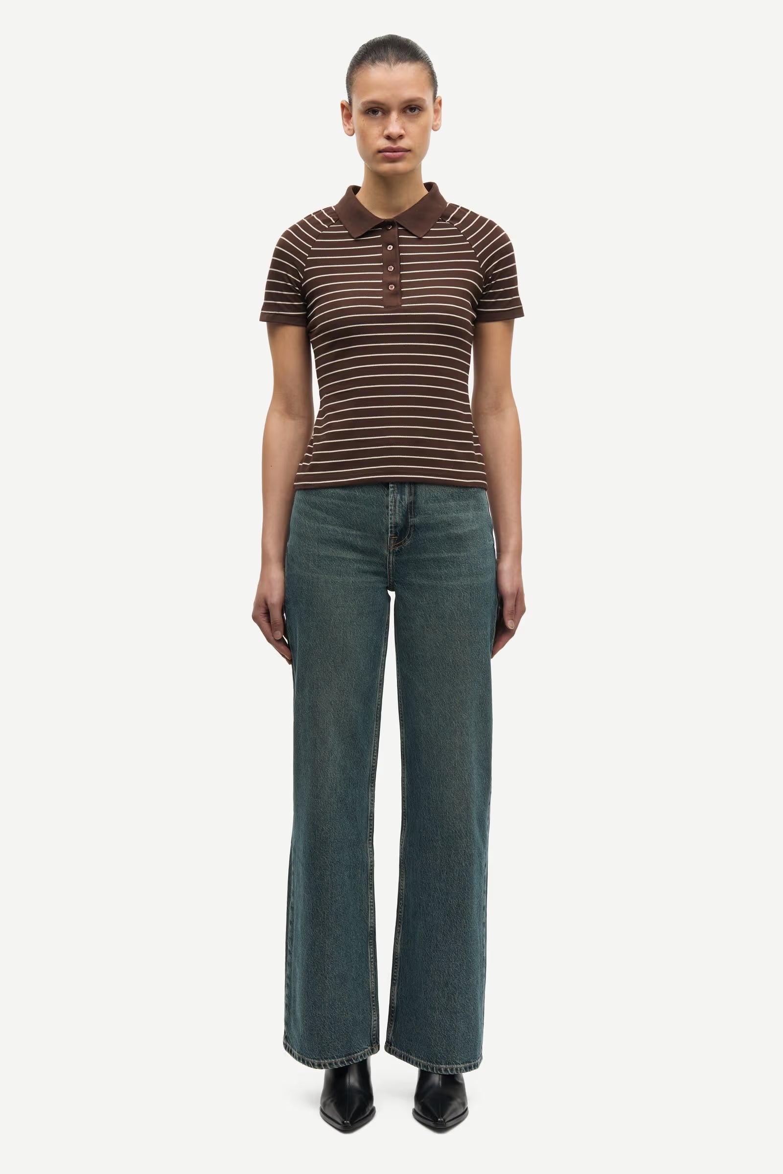 Samia Short Sleeve Polo