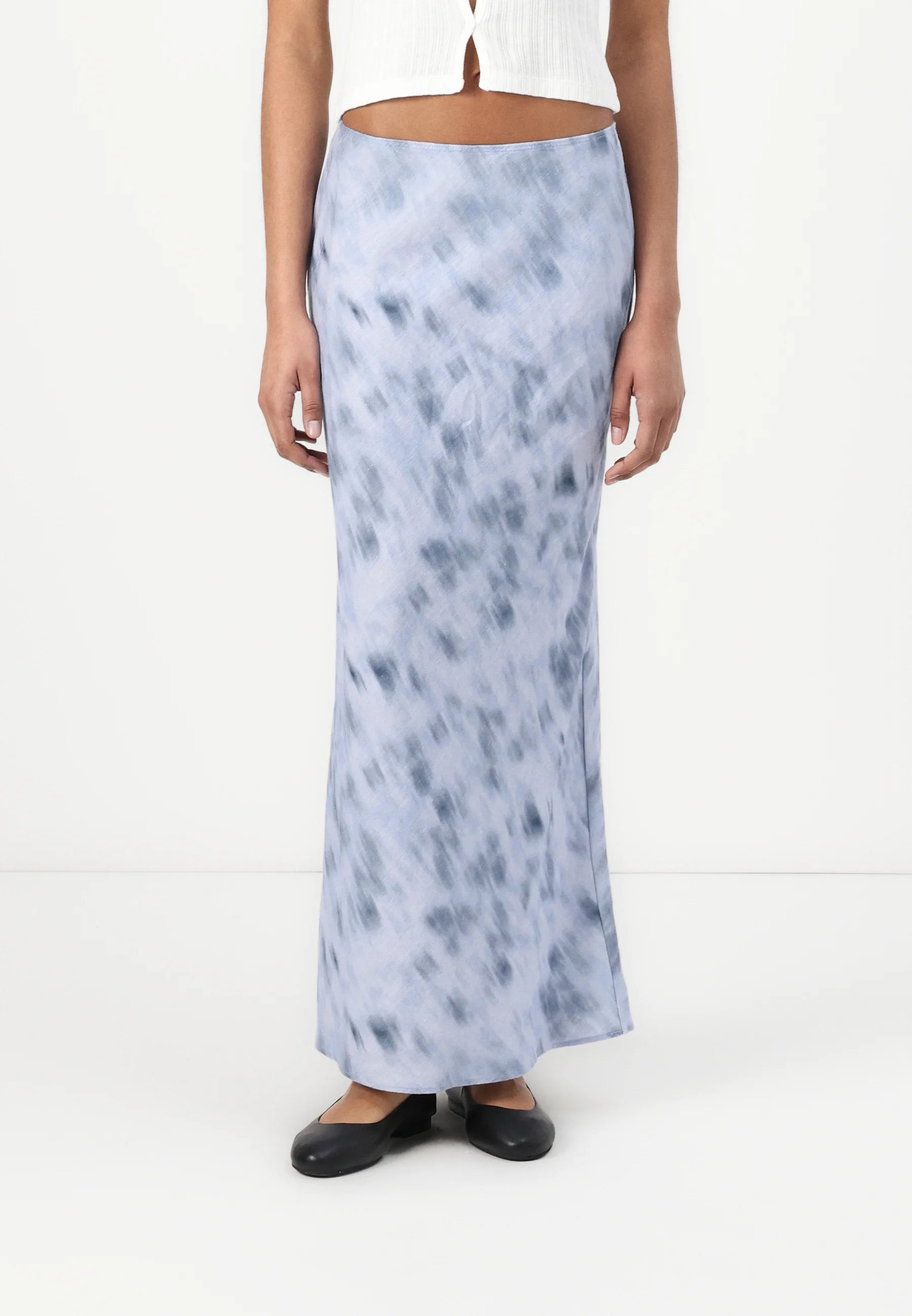 Saagneta Long Skirt Blue