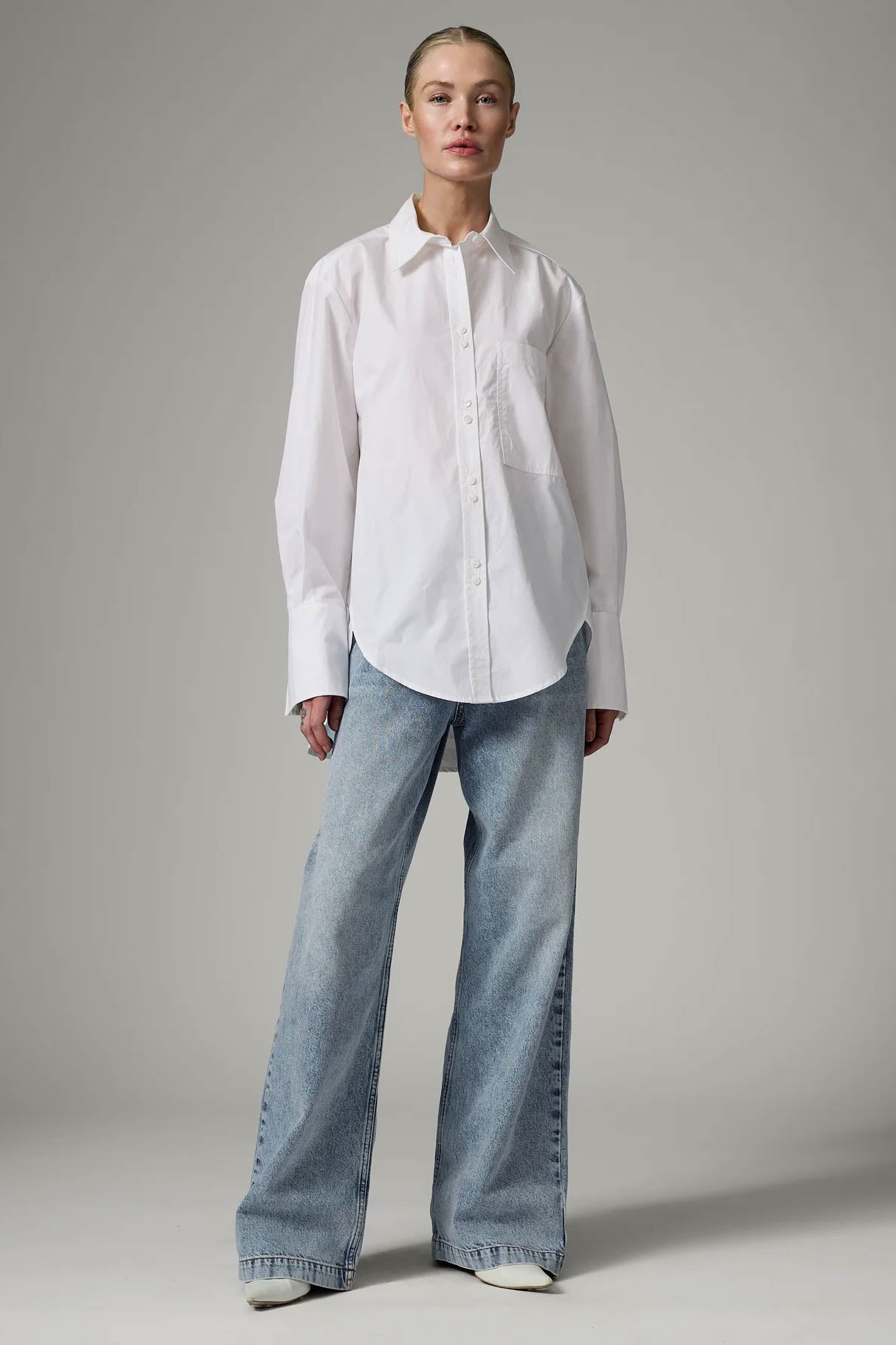 Stella Poplin Cotton Pocket Shirt