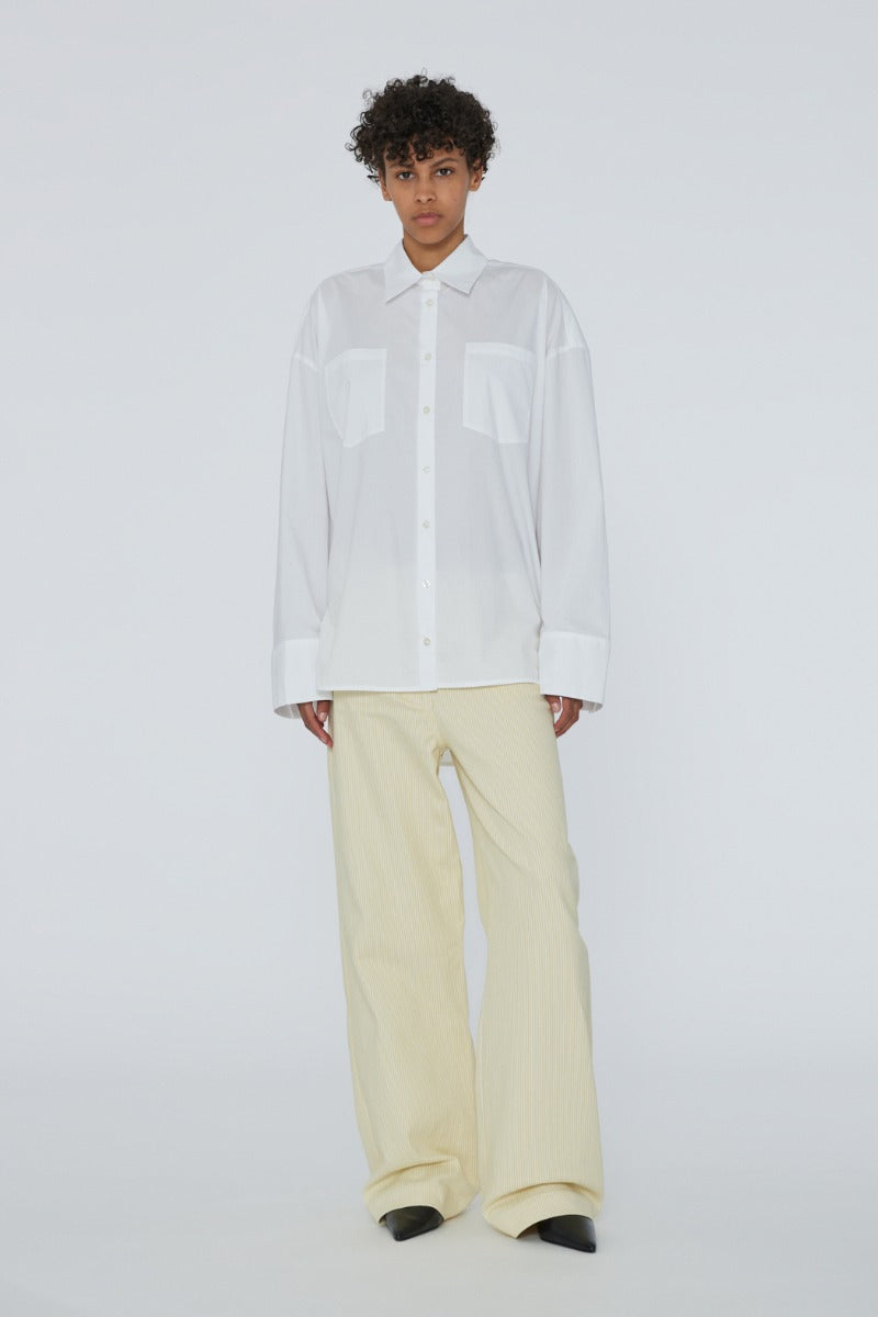 Poplin Oversized Shirt White