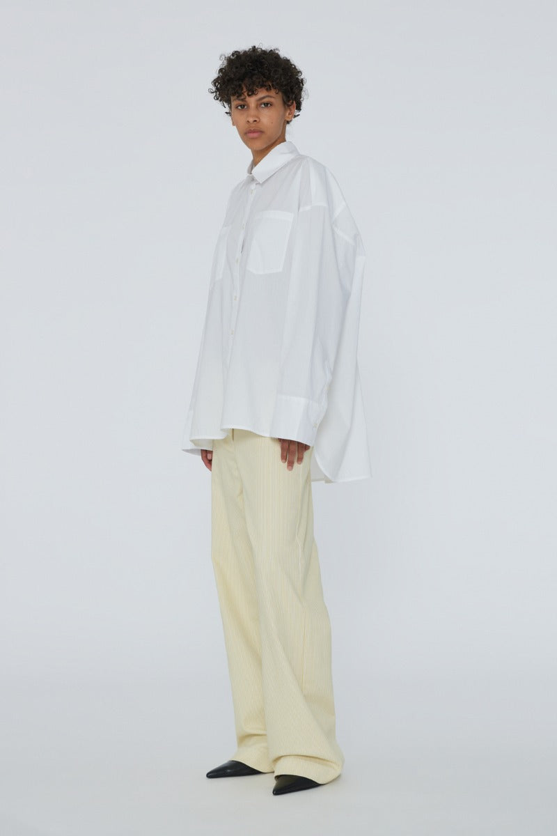 Poplin Oversized Shirt White